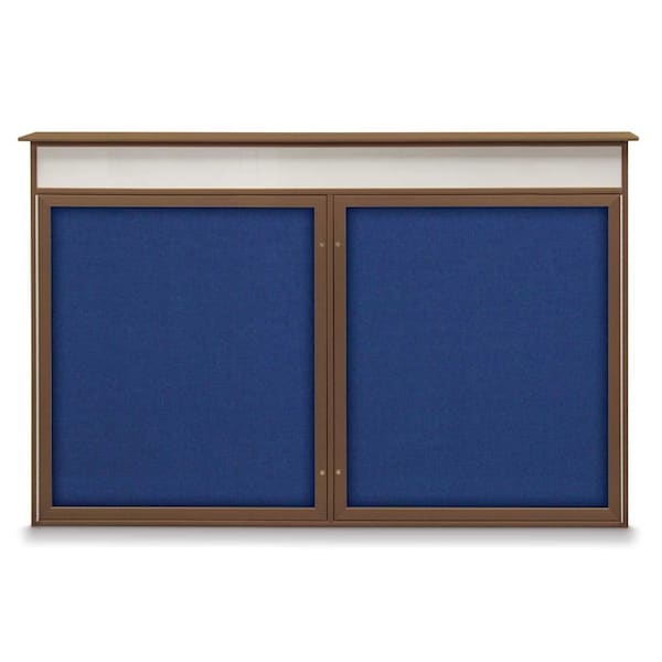 Open Faced Traditional Corkboard, 96x48"